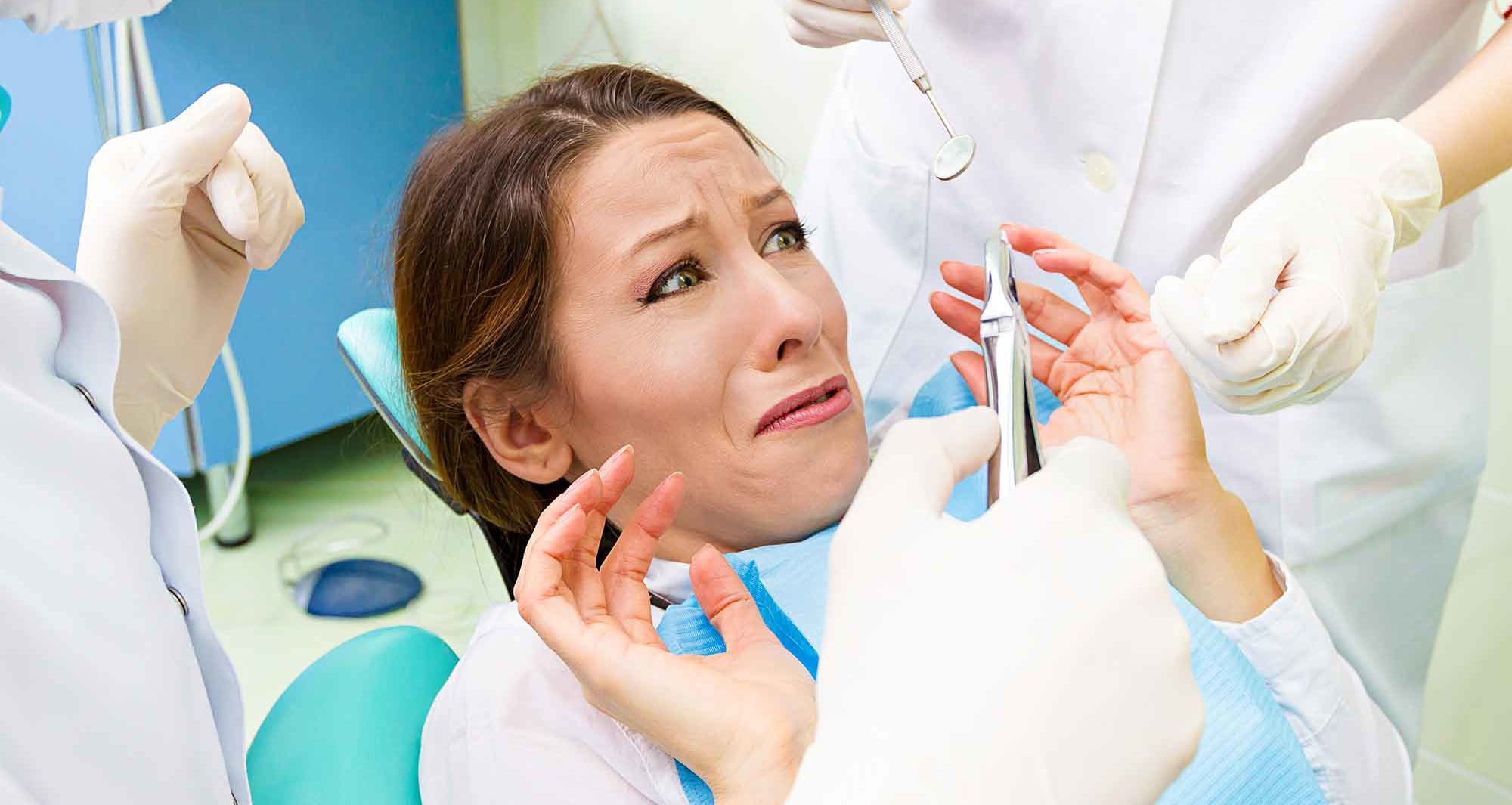 Photo of Patient with dental anxiety